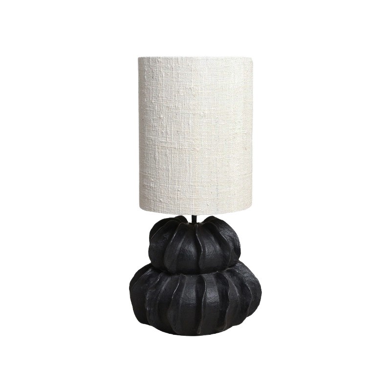 BOLE TABLE LAMP TERRACOTTA BLACK BOLE TABLE LAMP TERRACOTTA BLACK